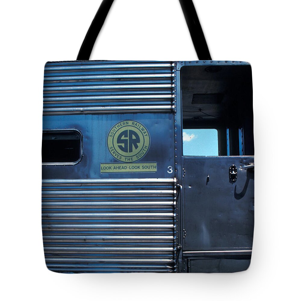 Rob Seel Tote Bag featuring the photograph Southern Coach in Greenville by Robert M Seel