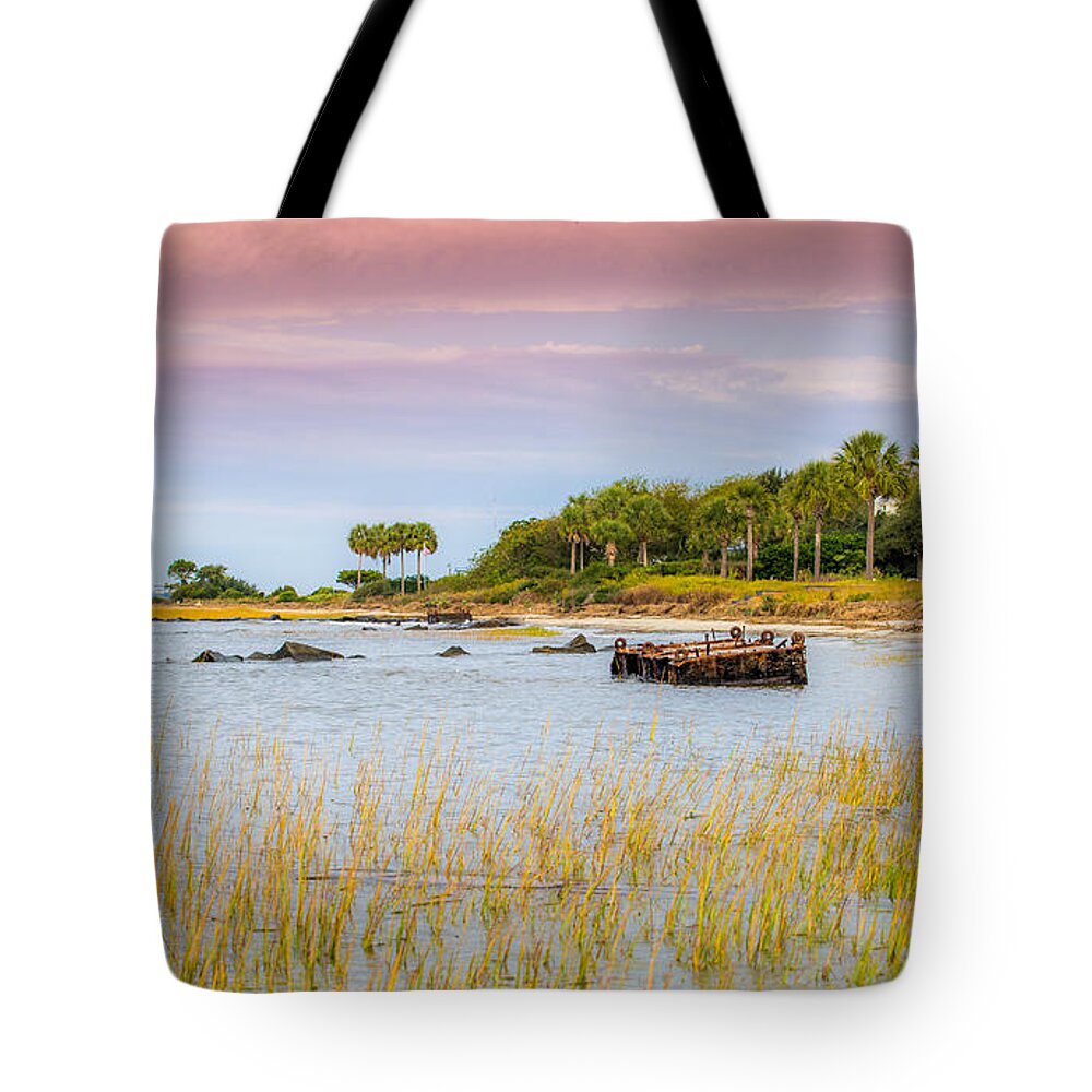 Sullivan's Island Tote Bag featuring the photograph Southern Living - Sullivan's Island SC by Donnie Whitaker