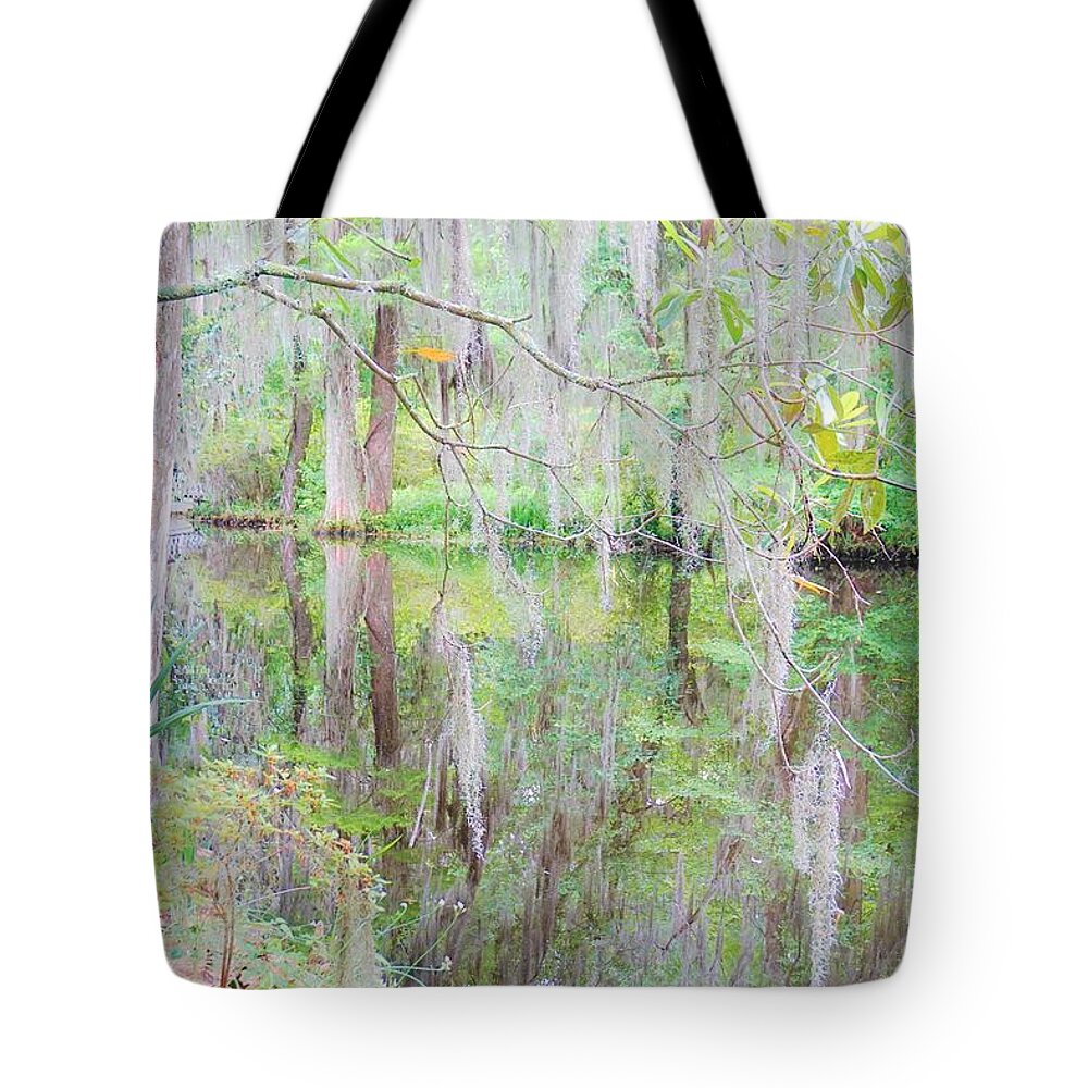 Southern Tote Bag featuring the photograph Southern Plantation by Merle Grenz