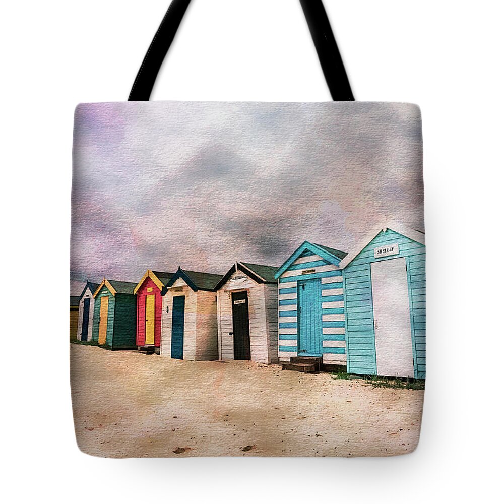 Hut Tote Bag featuring the photograph Southwold Beach Huts by John Paul Cullen