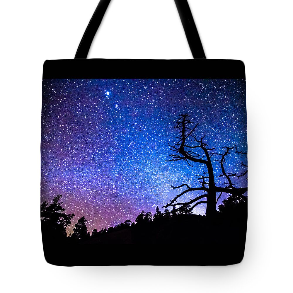 Sky Tote Bag featuring the photograph Space The Final Frontier by James BO Insogna