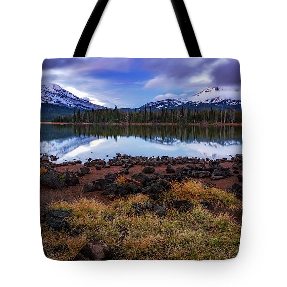 Lake Tote Bag featuring the photograph Sparks Lake by Cat Connor