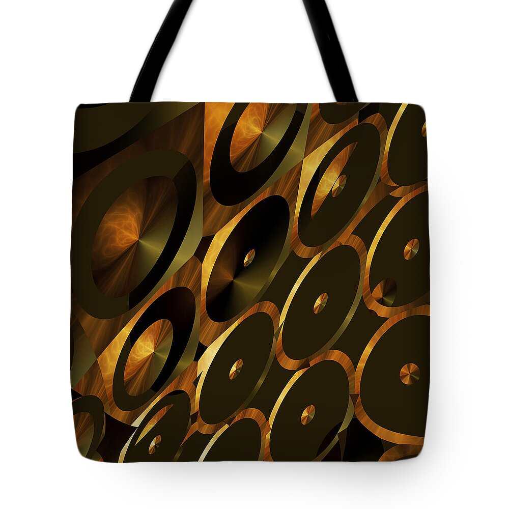 Vic Eberly Tote Bag featuring the digital art Speak to Me by Vic Eberly