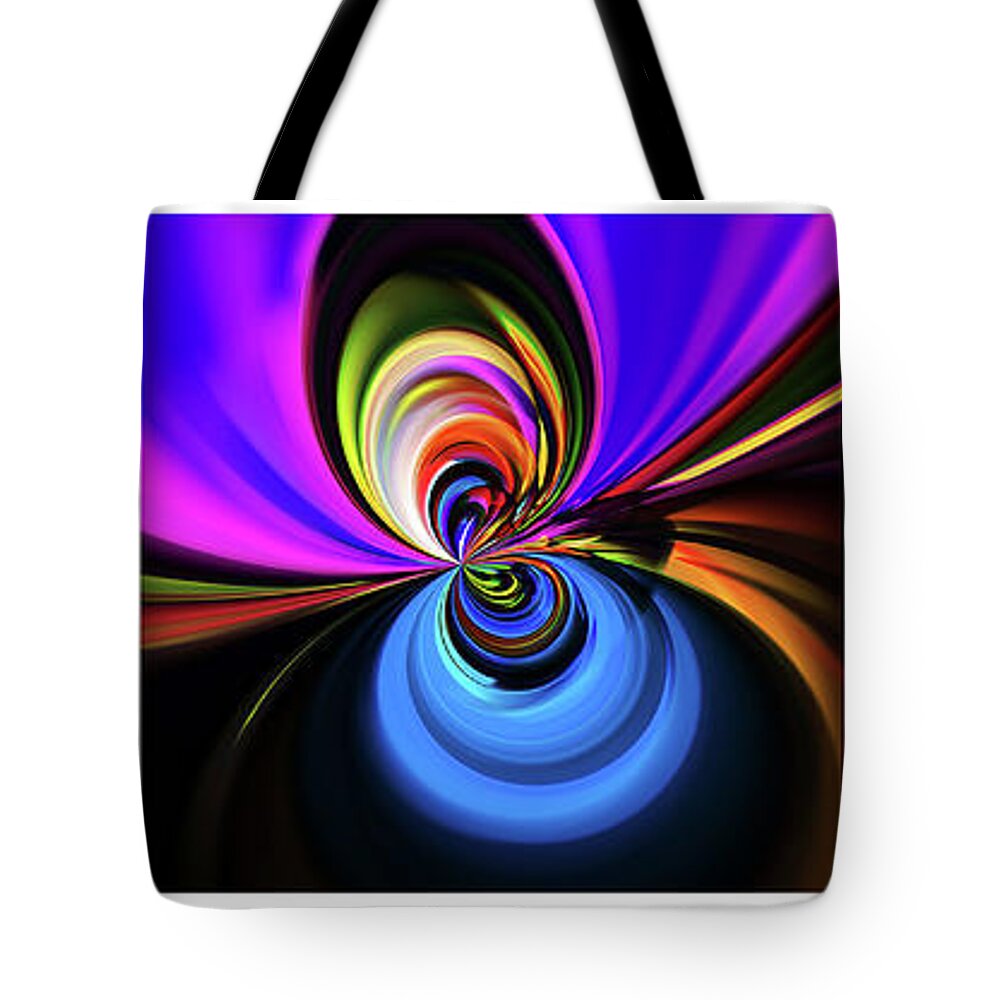 Tote Bag featuring the photograph Spinning by Elaine Hunter