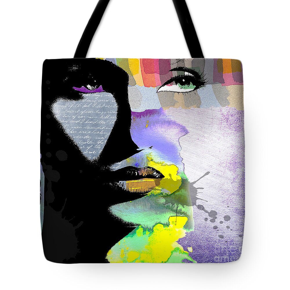  Art Tote Bag featuring the digital art Spirit by Ramneek Narang