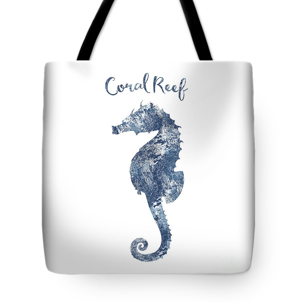 Small Tote ~ CORAL REEF ~ Fully lined canvas ~ Machine washable