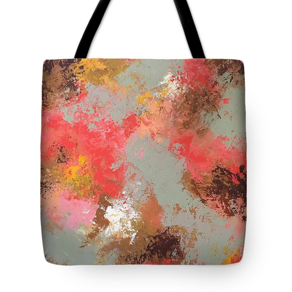  Tote Bag featuring the painting Spring Bloom by Suzzanna Frank