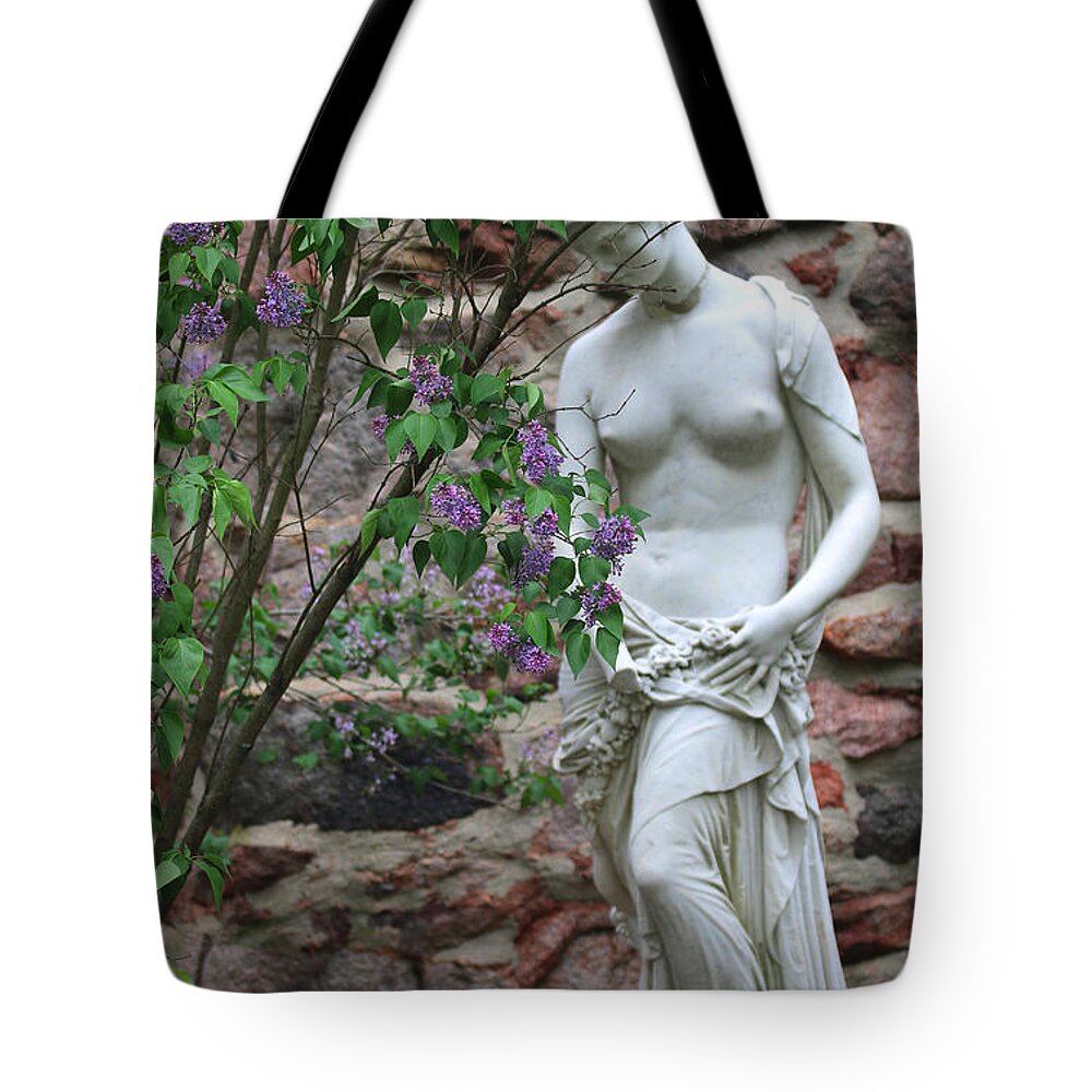 Garden Tote Bag featuring the photograph Spring In The Garden by Living Color Photography Lorraine Lynch