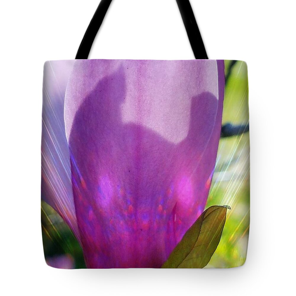 Spring Magic Tote Bag featuring the photograph Spring Magic by Maria Urso