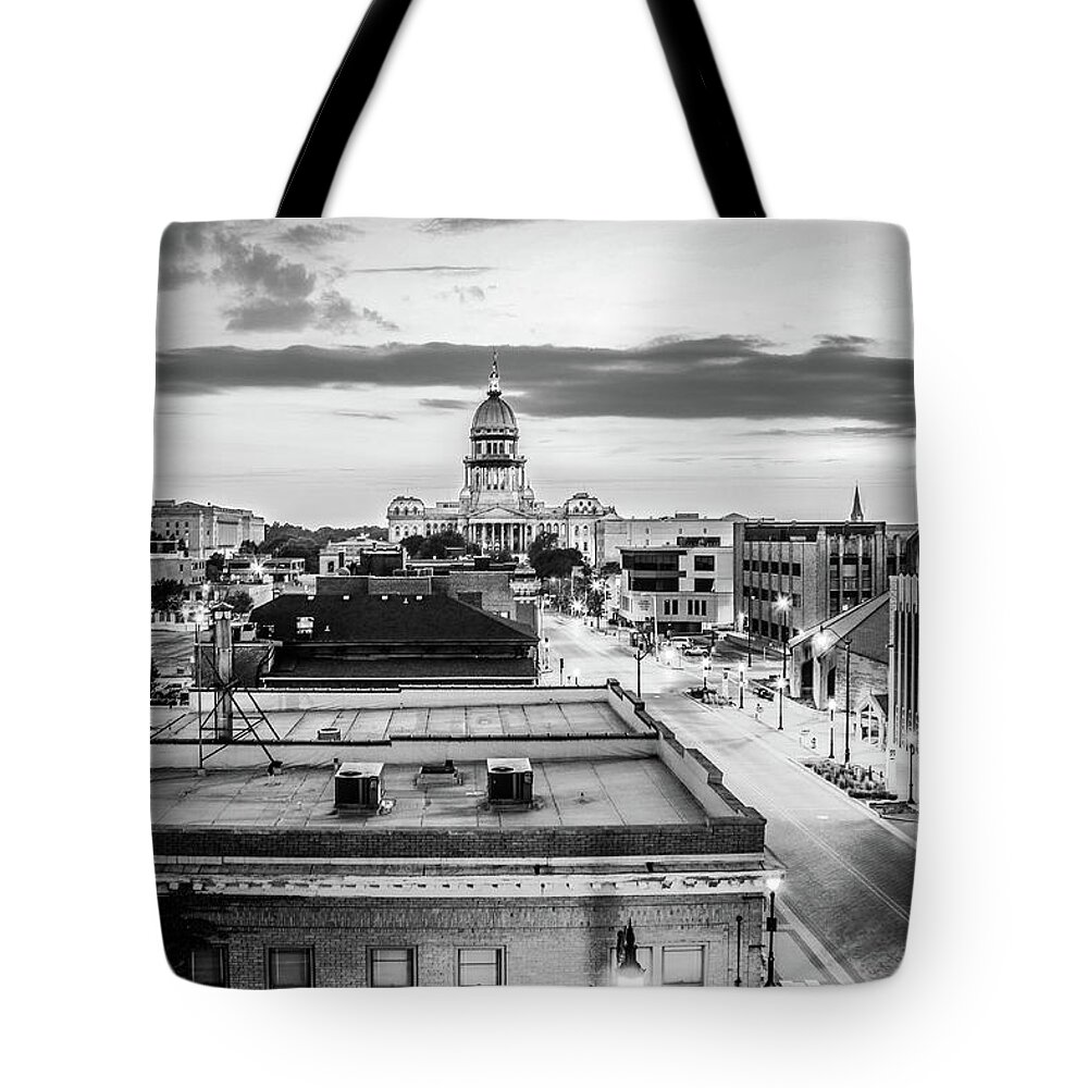 Springfield Tote Bag featuring the photograph Springfield by Tony HUTSON