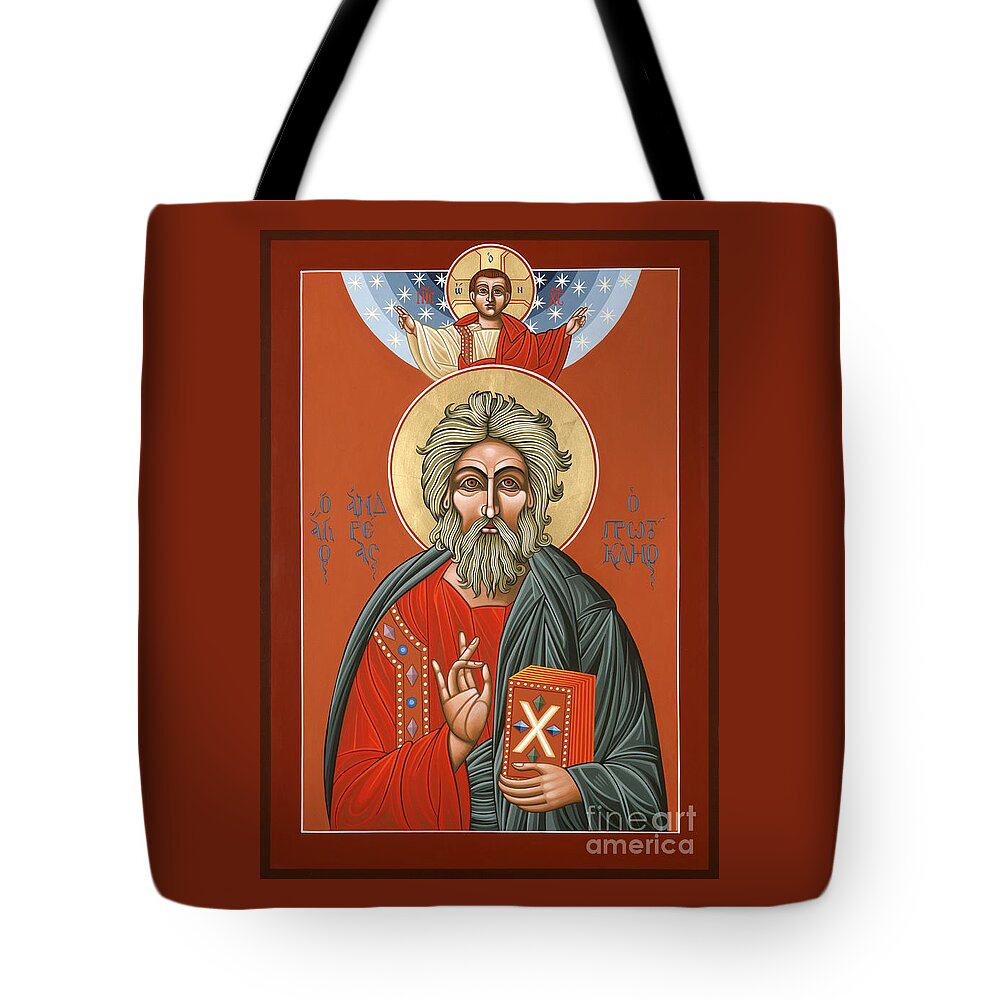 St Andrew The First Called Tote Bag featuring the painting St Andrew the First Called 135 by William Hart McNichols