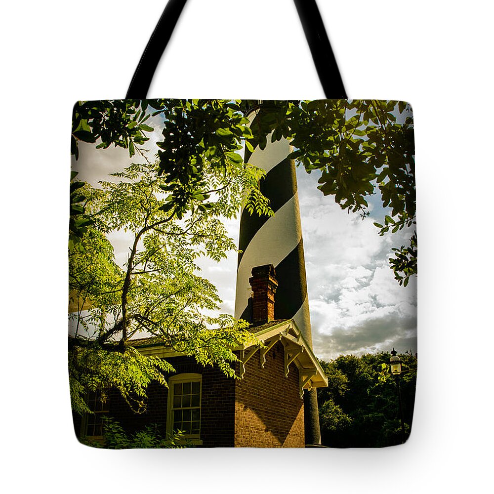 St. Augustine Tote Bag featuring the photograph St. Augustine Lighthouse by Joseph Desiderio