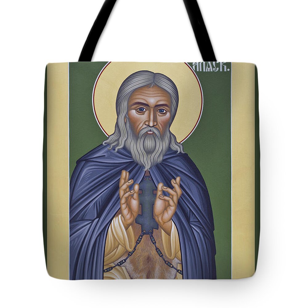 St Herman Of Alaska Tote Bags