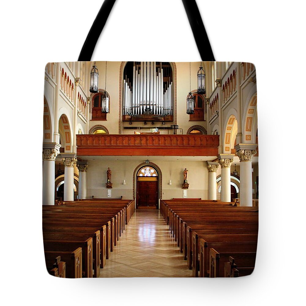 Church Tote Bag featuring the photograph St. John's Cathedral - 2 by Beth Vincent