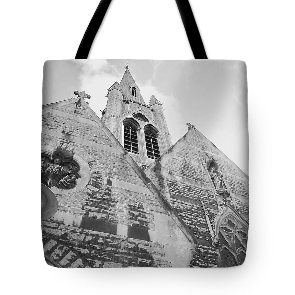 Bath Tote Bag featuring the photograph St. John's Church of Bath by Rachel Morrison