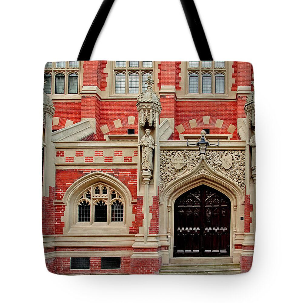 St. Johns College. Cambridge Tote Bag featuring the photograph St. Johns College. Cambridge. by Elena Perelman