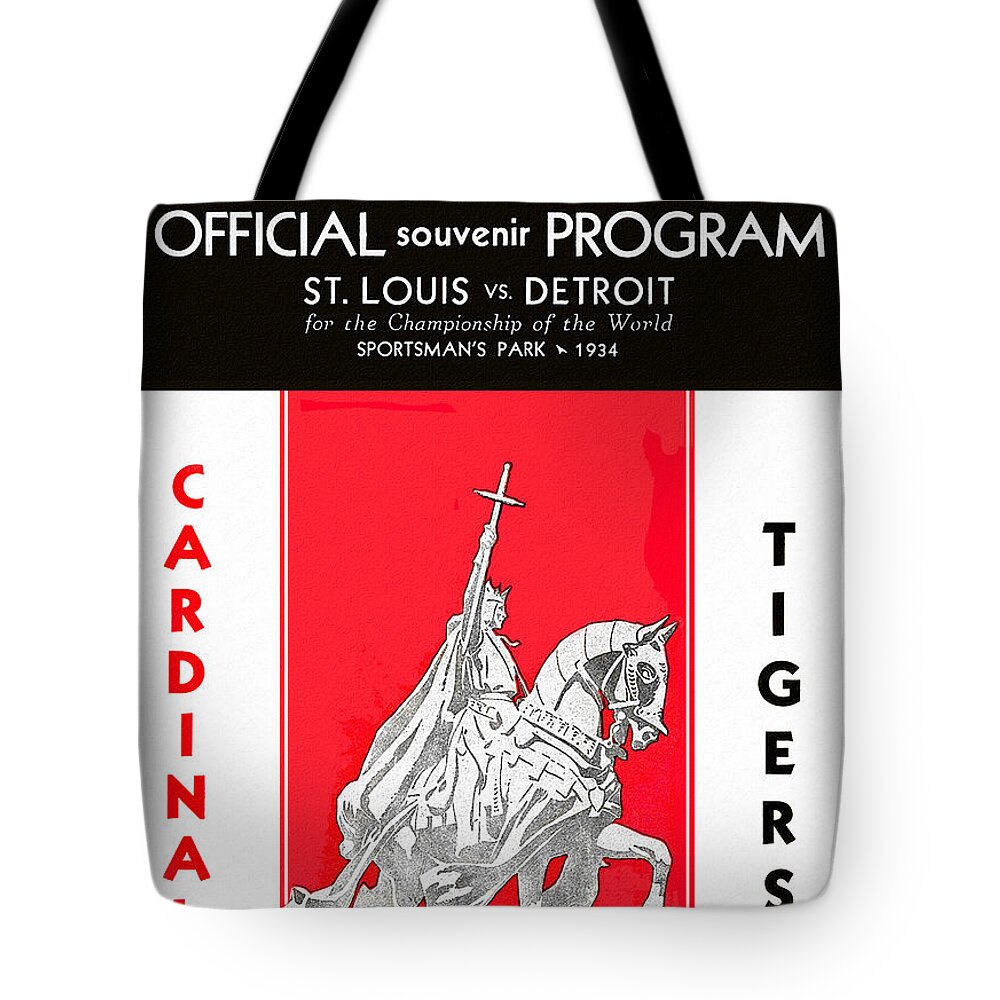 St. Louis Cardinals 1949 Program T-Shirt by Big 88 Artworks - Pixels