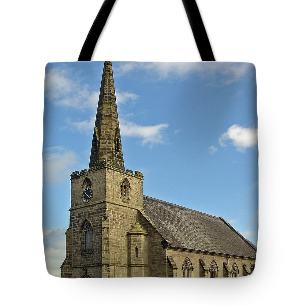 Europe Tote Bag featuring the photograph St Mary's Church, Coton in the Elms by Rod Johnson