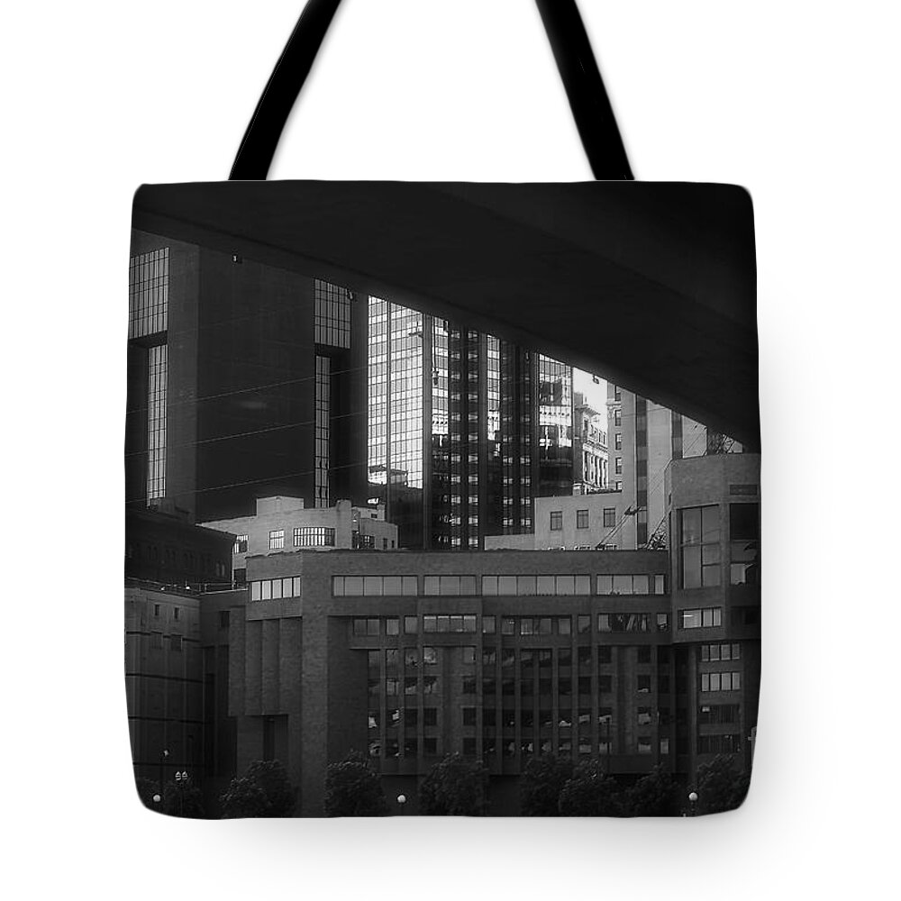 St. Paul Tote Bag featuring the photograph St. Paul at Dusk by Kate Purdy