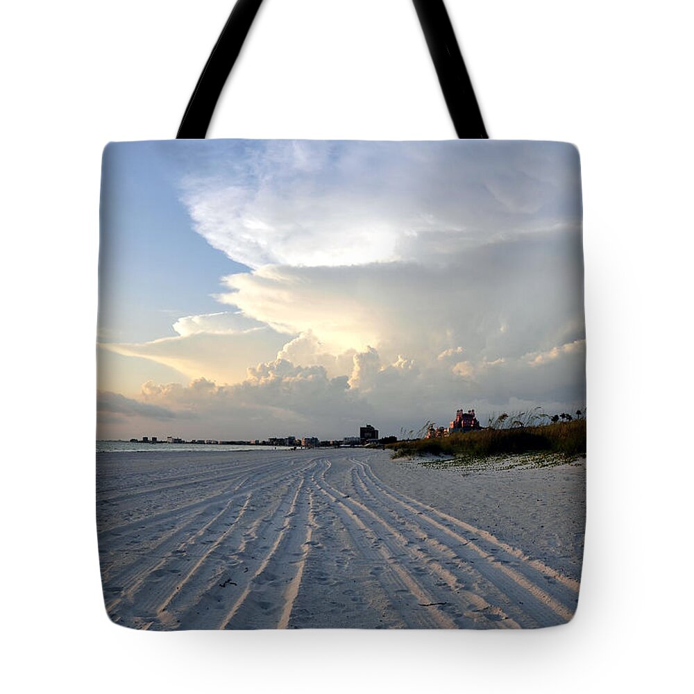 Fine Art Photography Tote Bag featuring the photograph St. Pete Beach Florida by David Lee Thompson