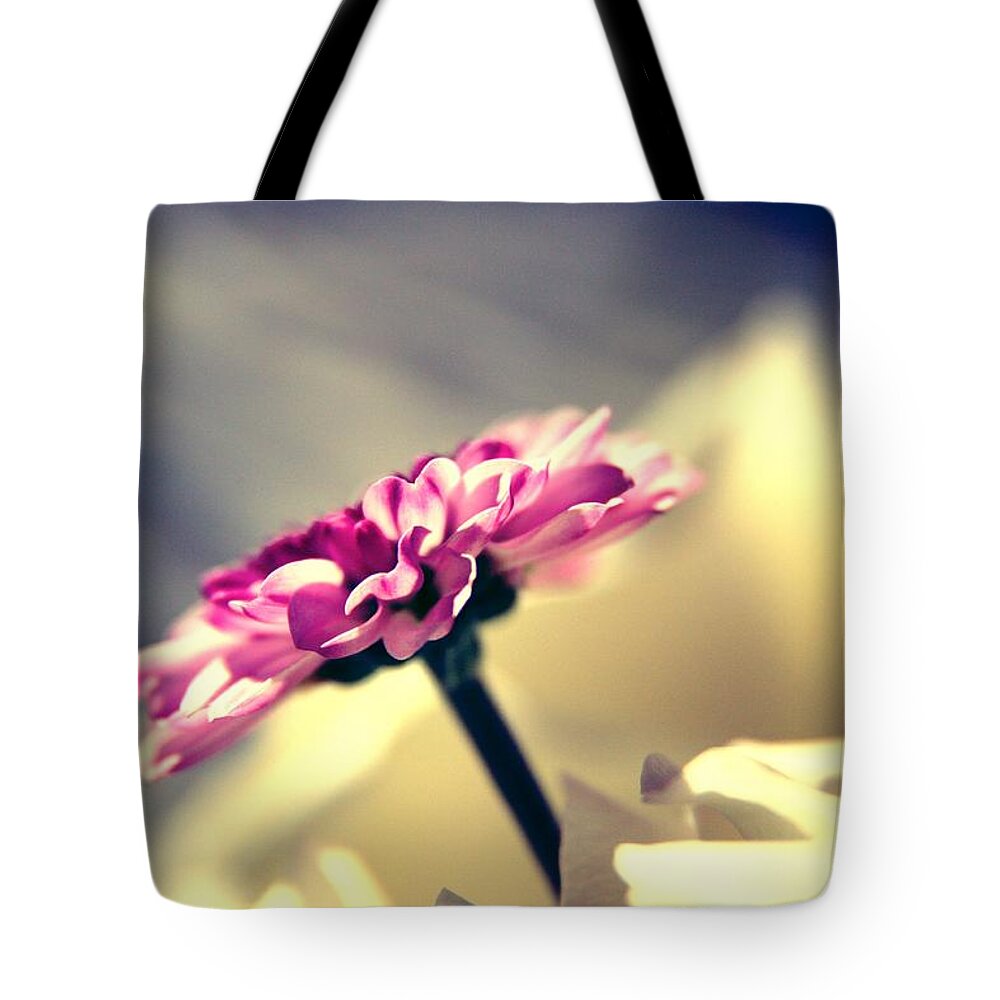 Flowers Tote Bag featuring the photograph Standing out by Lynn England