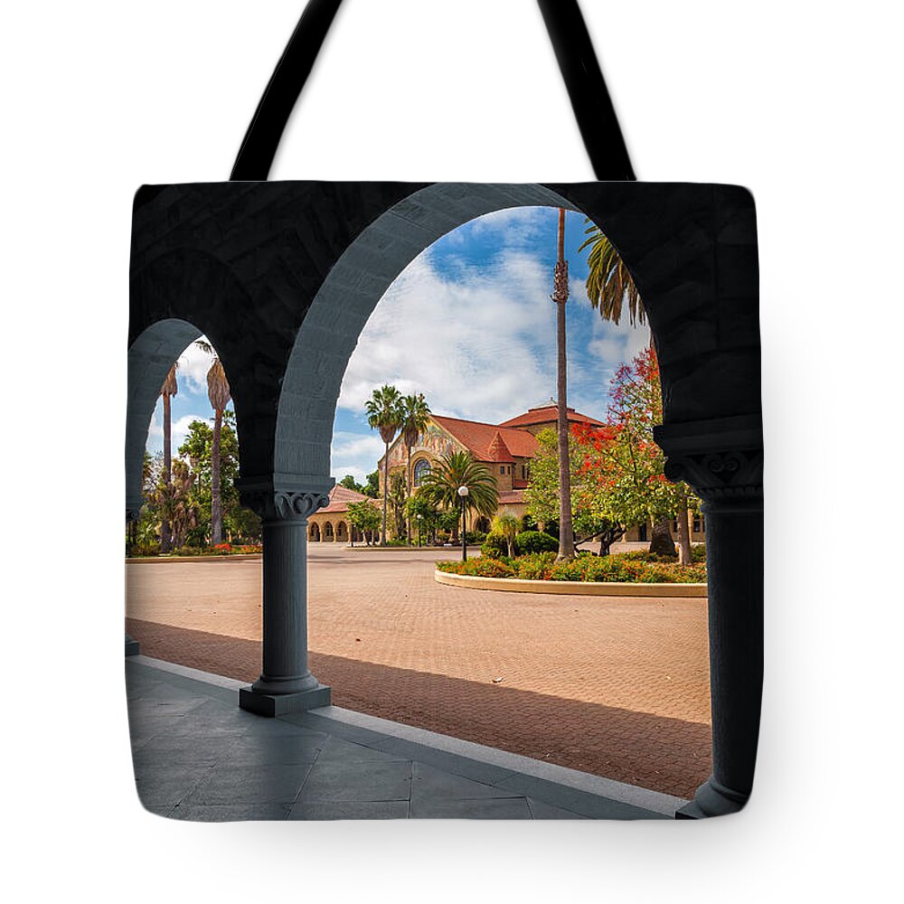 City Tote Bag featuring the photograph Stanford Campus by Jonathan Nguyen