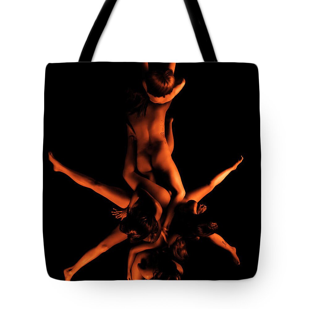 Artistic Photographs Tote Bag featuring the photograph Starburst by Robert WK Clark