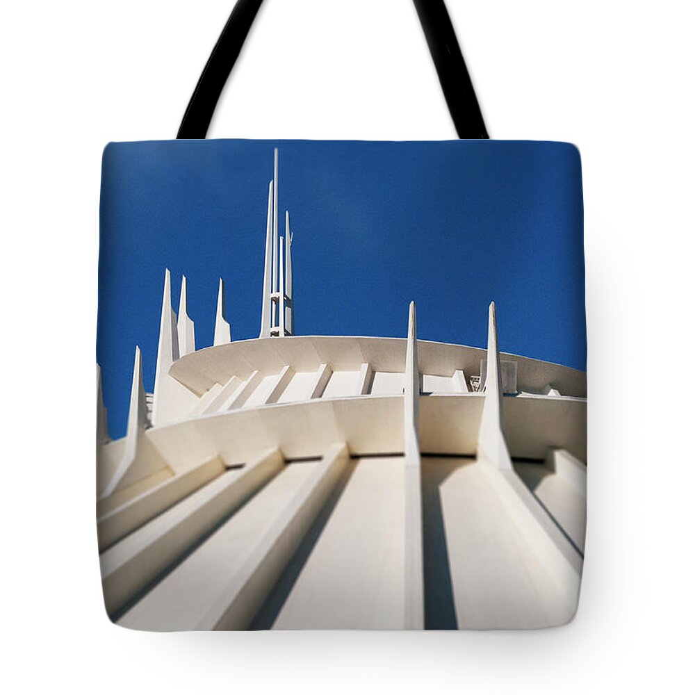 Architecture Tote Bag featuring the photograph Starport 77 by Matthew Nelson