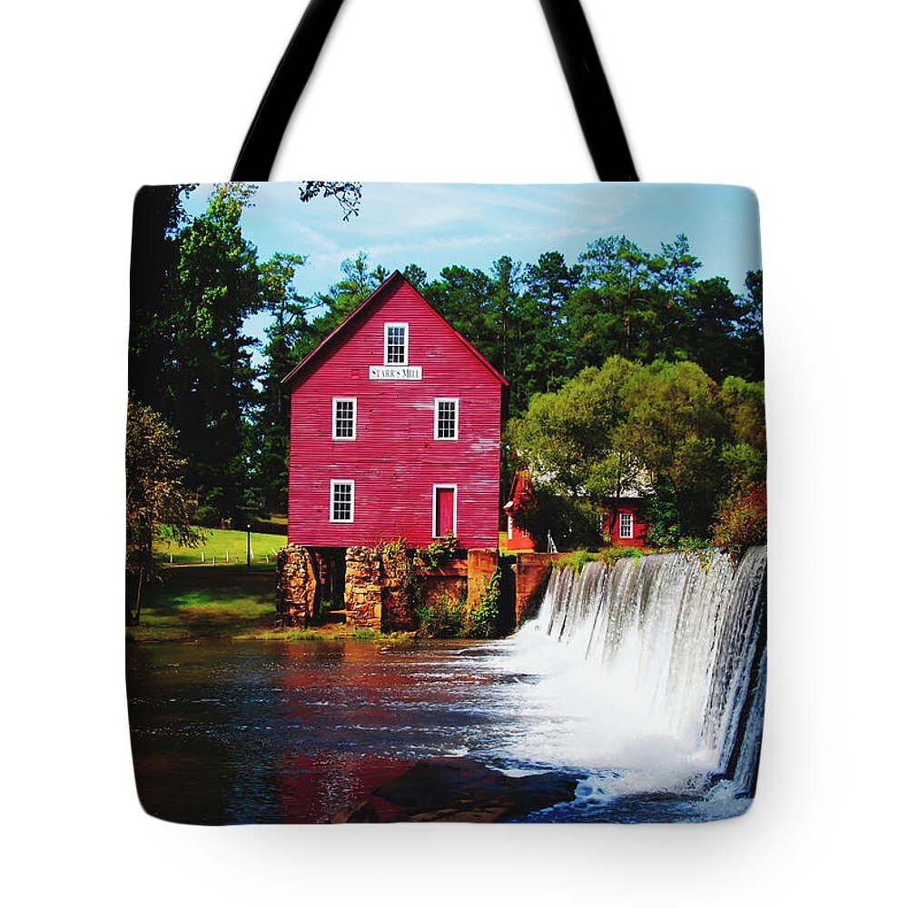 Starr's Mill Tote Bags