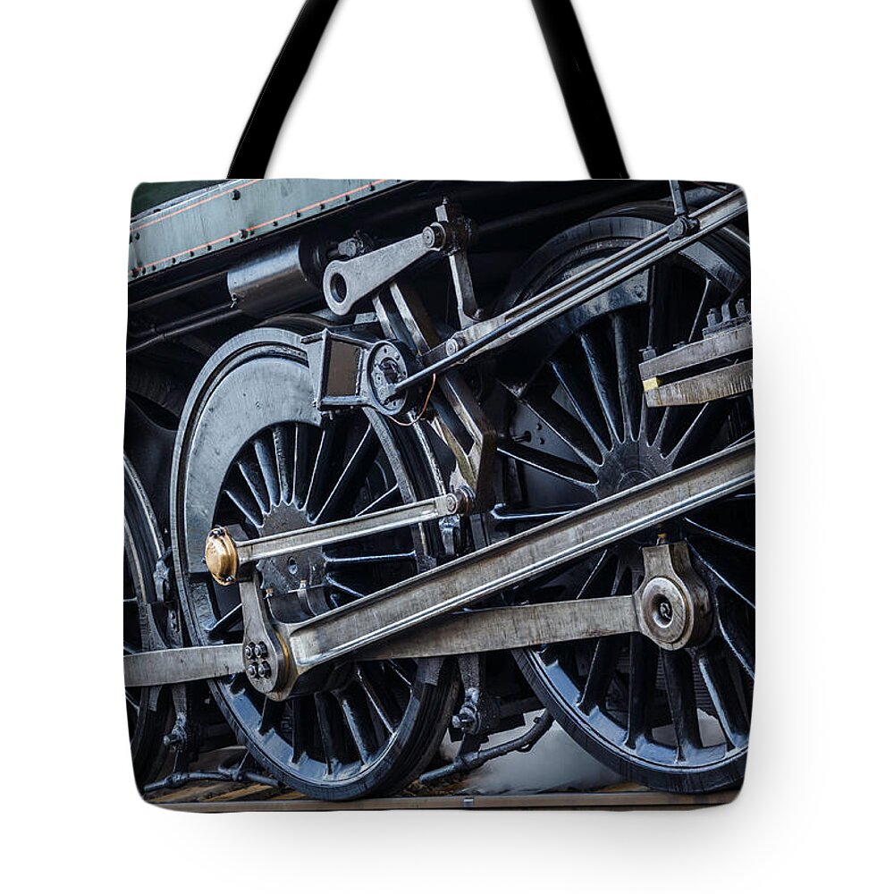 Engine Tote Bag featuring the photograph Steam Power by Rick Deacon