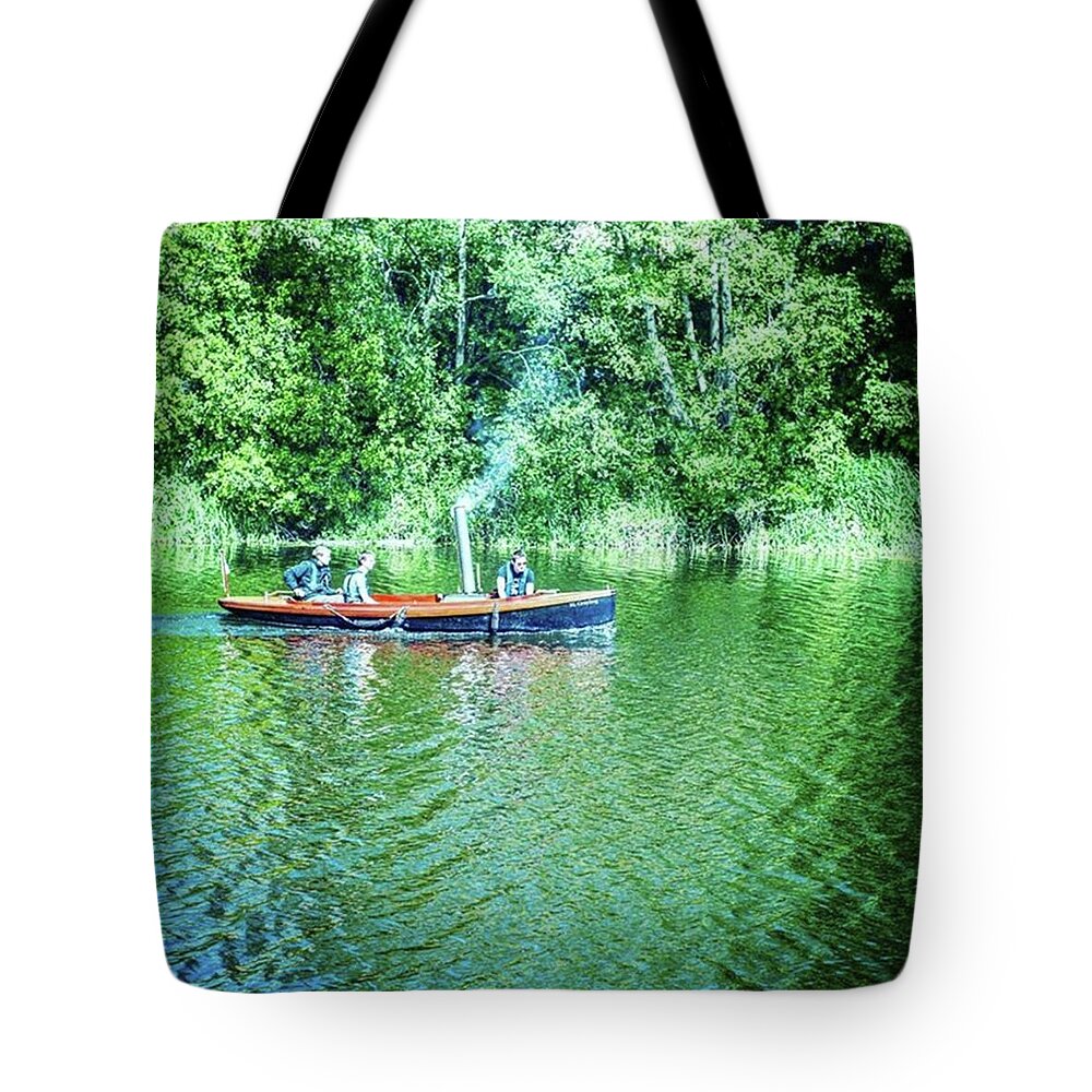 Ireland Tote Bag featuring the photograph Steamboat by Aleck Cartwright