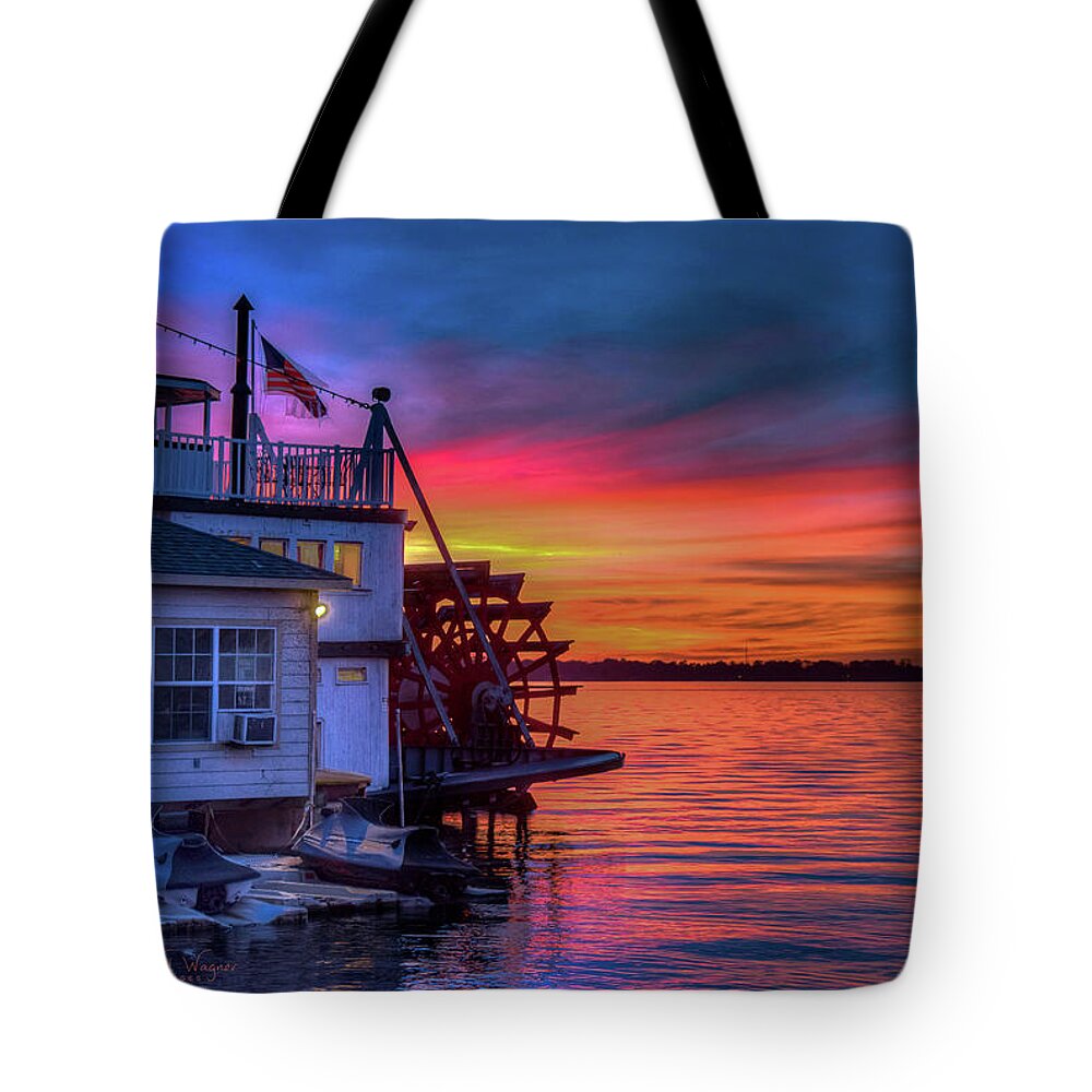 Steamboat Tote Bag featuring the photograph Steamboat by Will Wagner