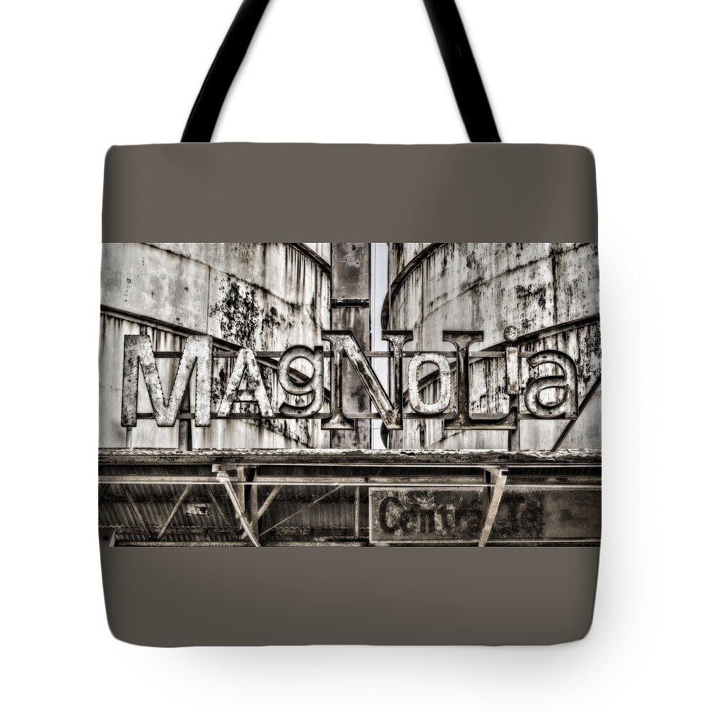 Waco Tote Bag featuring the photograph Steel Magnolia #2 by Stephen Stookey
