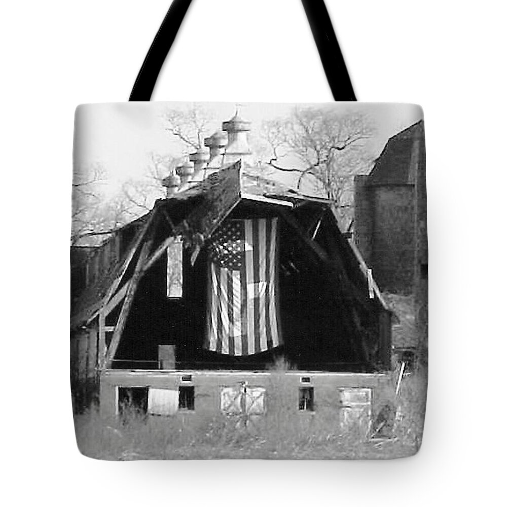 Barn Tote Bag featuring the photograph Still Standing by Stephen King
