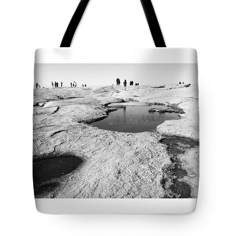 Stone Mountain Tote Bag featuring the photograph Terrestrial by Kamiyah Franks