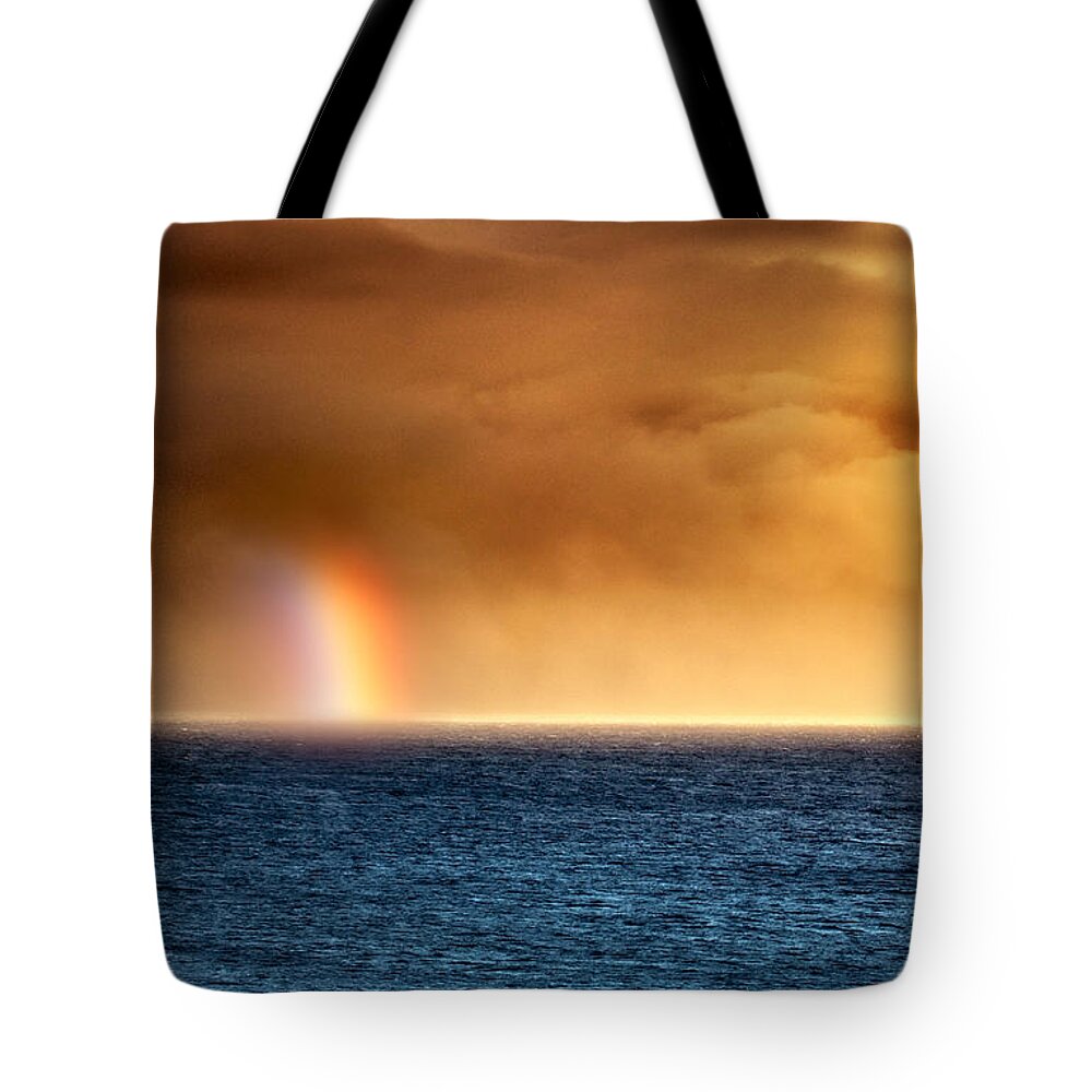 Rainbow Tote Bag featuring the photograph Storm Anomalies by Micah Roemmling