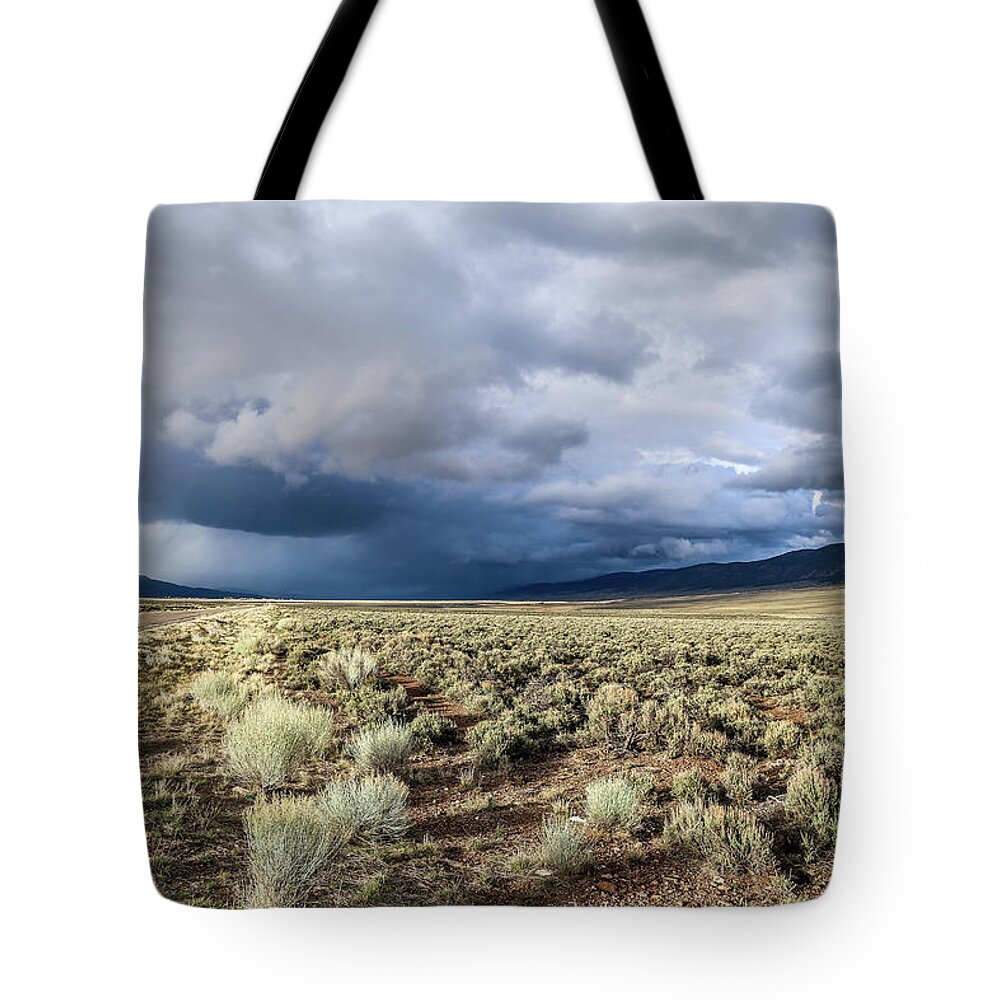 Usa Tote Bag featuring the photograph Storm in Utah by Alberto Zanoni