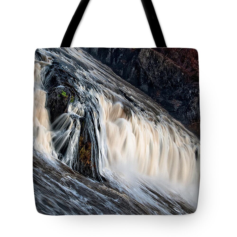 Autumn Tote Bag featuring the photograph Stormy Waters by Neil Shapiro