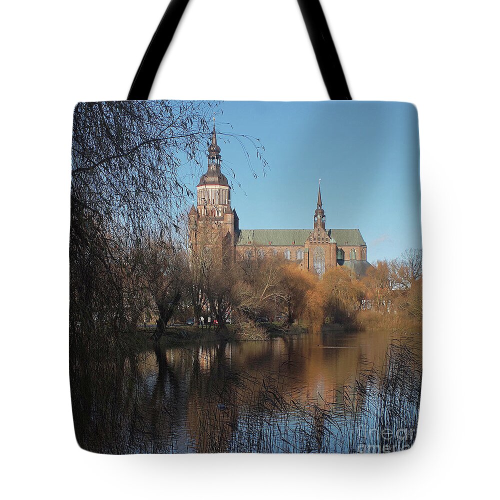 Prott Tote Bag featuring the photograph Stralsund 2 by Rudi Prott