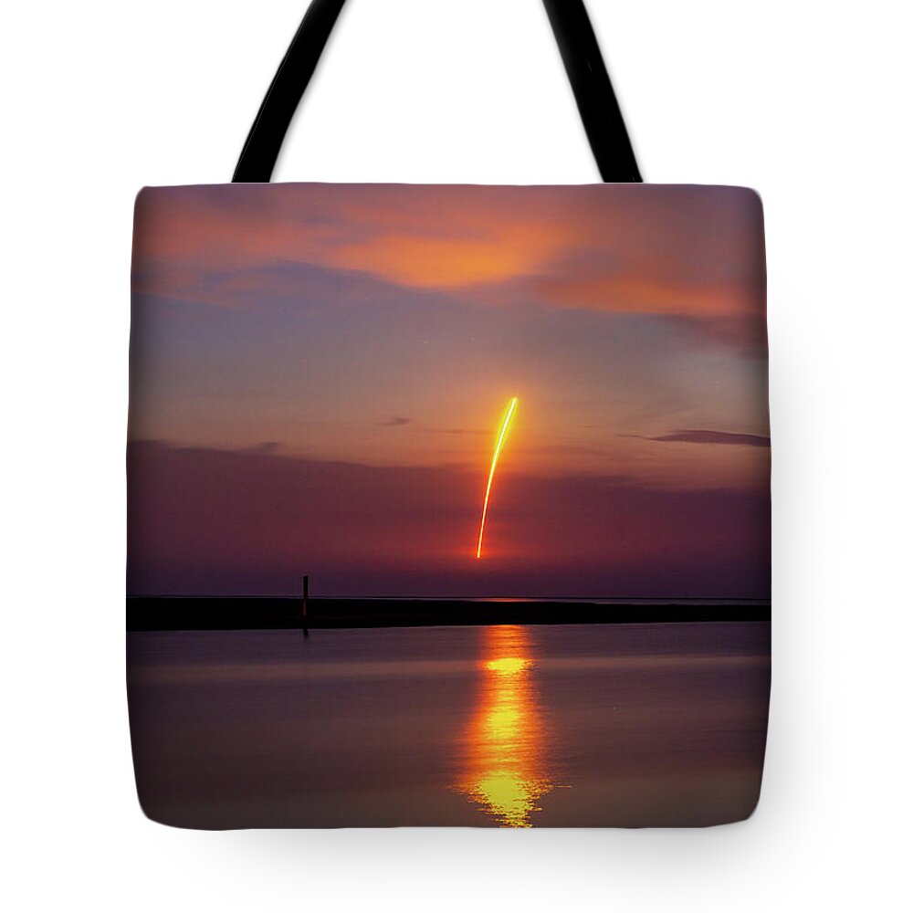 Photosbymch Tote Bag featuring the photograph Streaking Skyward by M C Hood