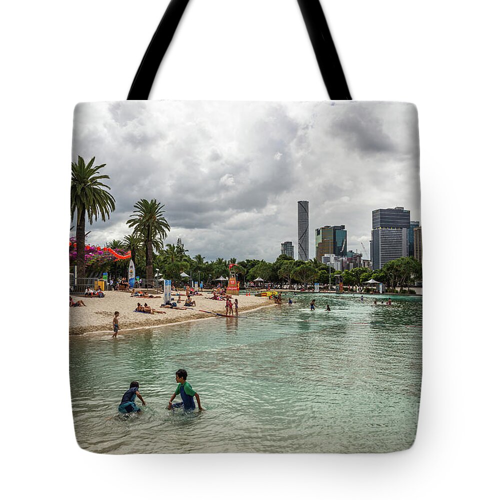 2017 Tote Bag featuring the photograph Streets Beach lagoon by Andrew Michael