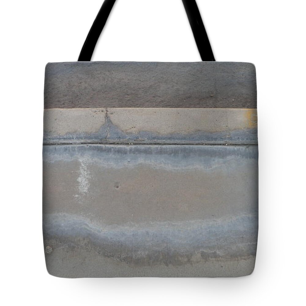 Cool Color Texture Tote Bag featuring the photograph Streets/Sidewalks of Palm Springs by J Doyne Miller