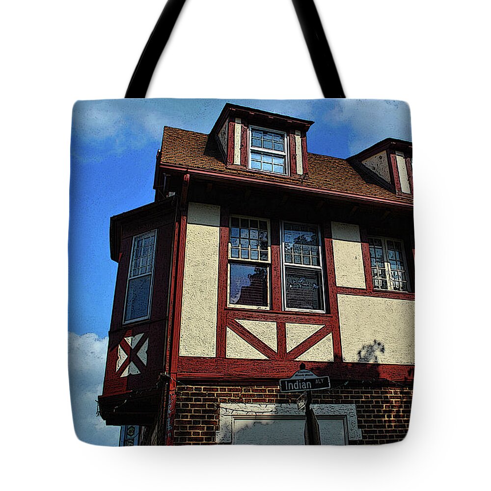 Winchester Tote Bag featuring the photograph Stucco on my Mind by Jost Houk