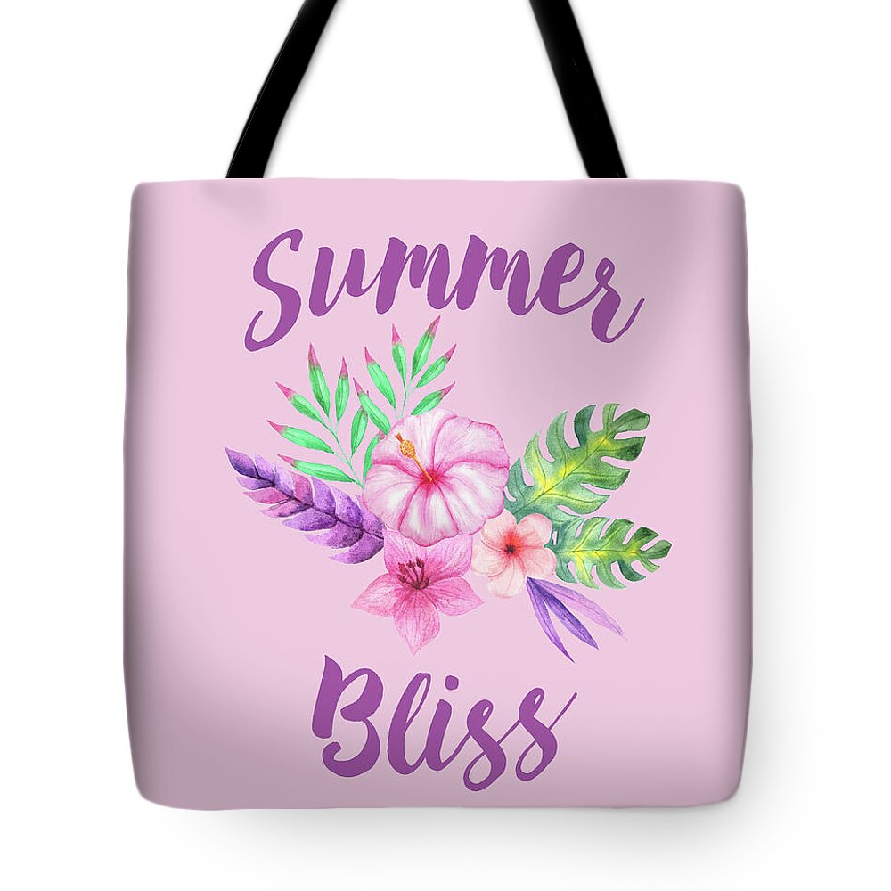 Towel Tote Bag featuring the photograph Summer Bliss - Rectangle by Thomas Leparskas