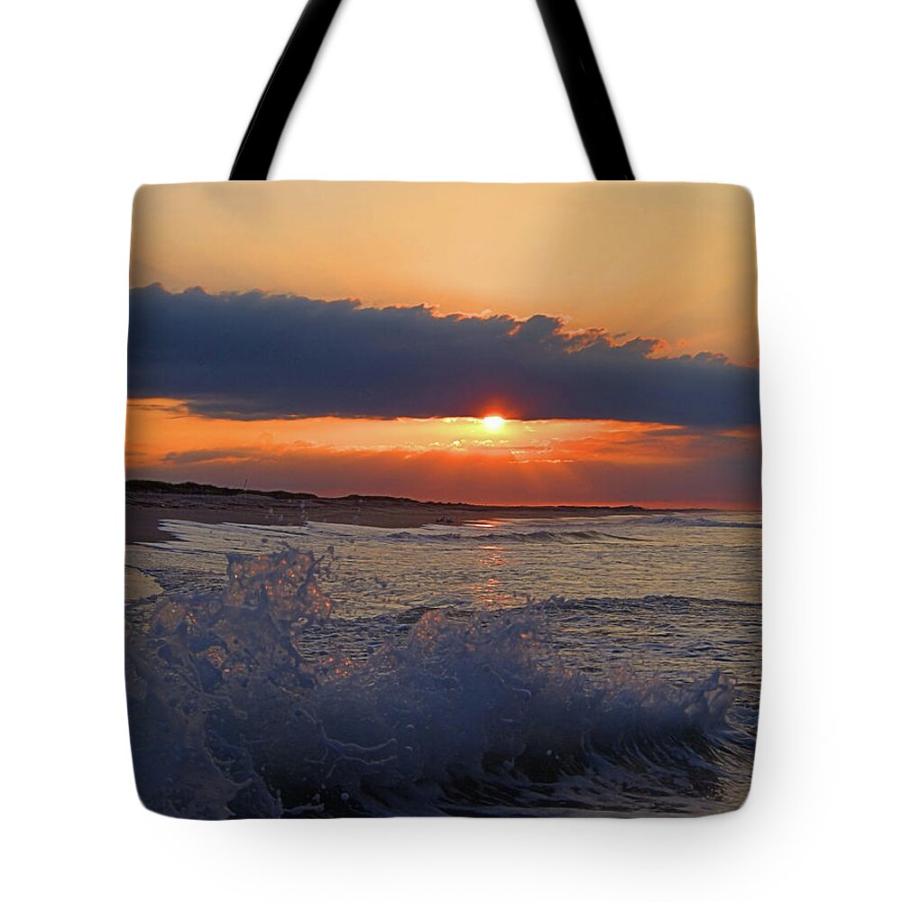Seas Tote Bag featuring the photograph Summer Dawn I I by Newwwman
