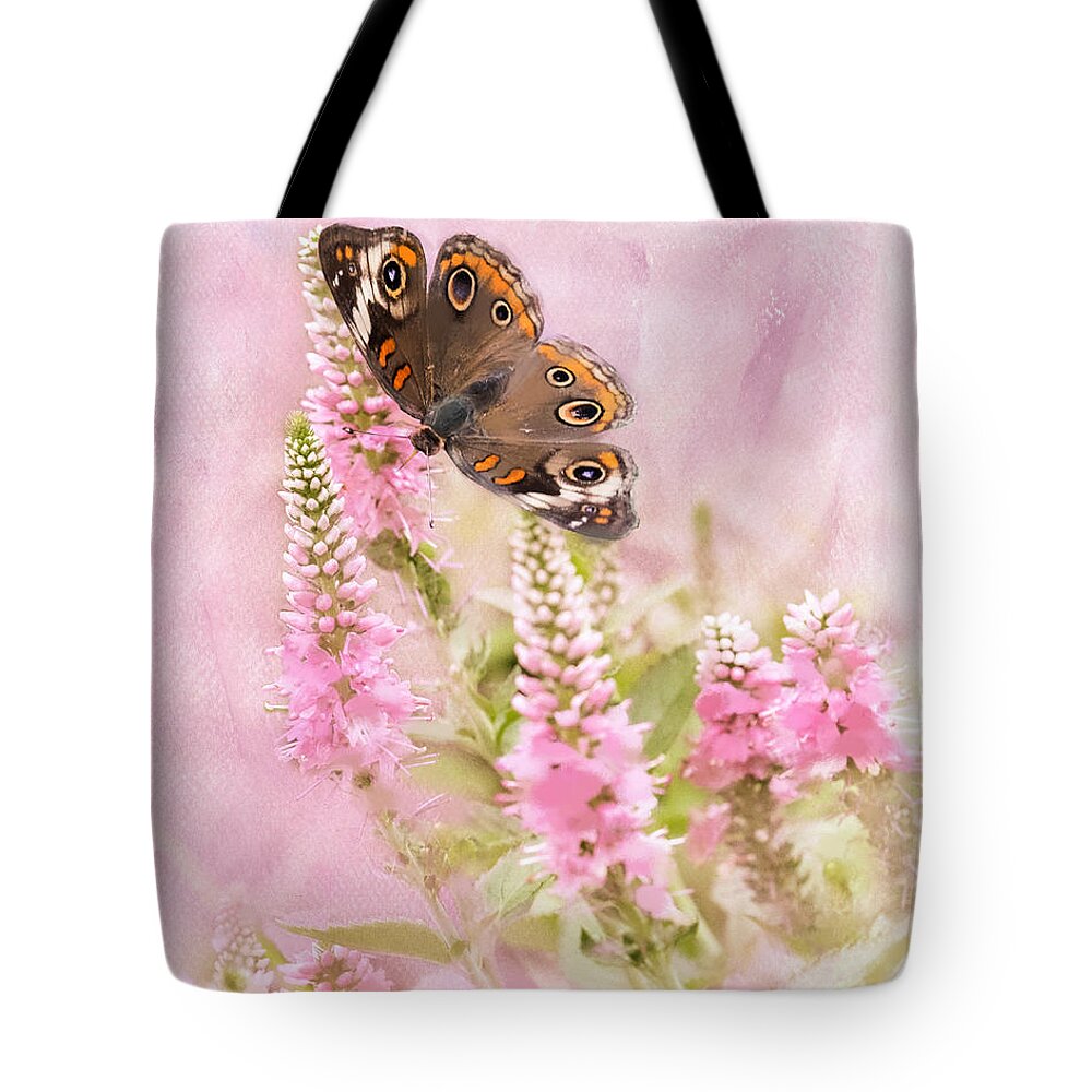 Butterfly Tote Bag featuring the photograph Summer Daze by Betty LaRue