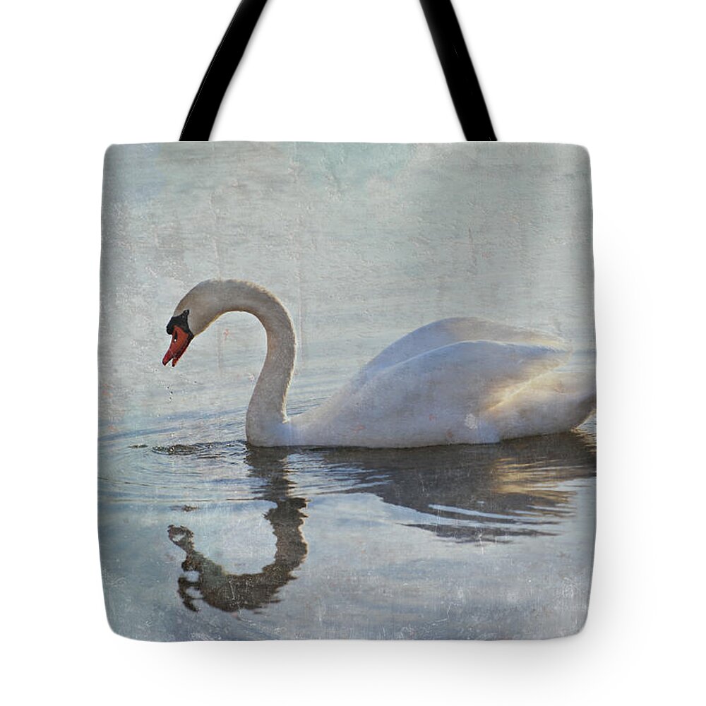 Swan Tote Bag featuring the photograph Summer Drift by Jill Love