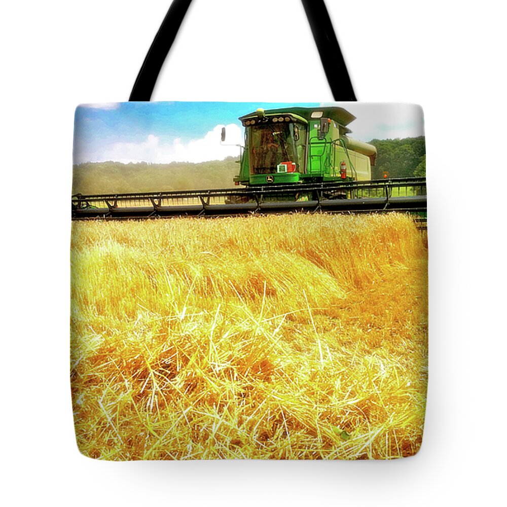 Harvest Tote Bag featuring the photograph Summer Harvest by Kevyn Bashore