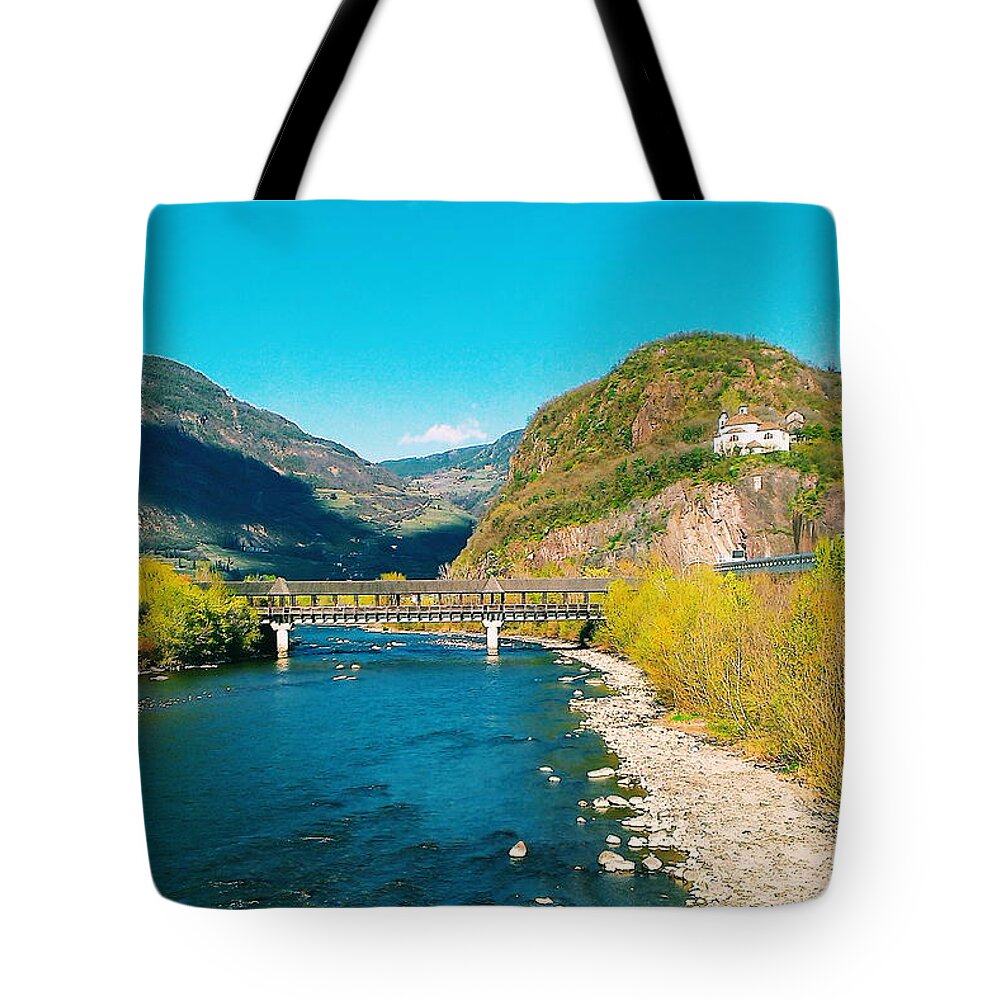 Landscape Tote Bag featuring the photograph Summer by Katharina Mueller