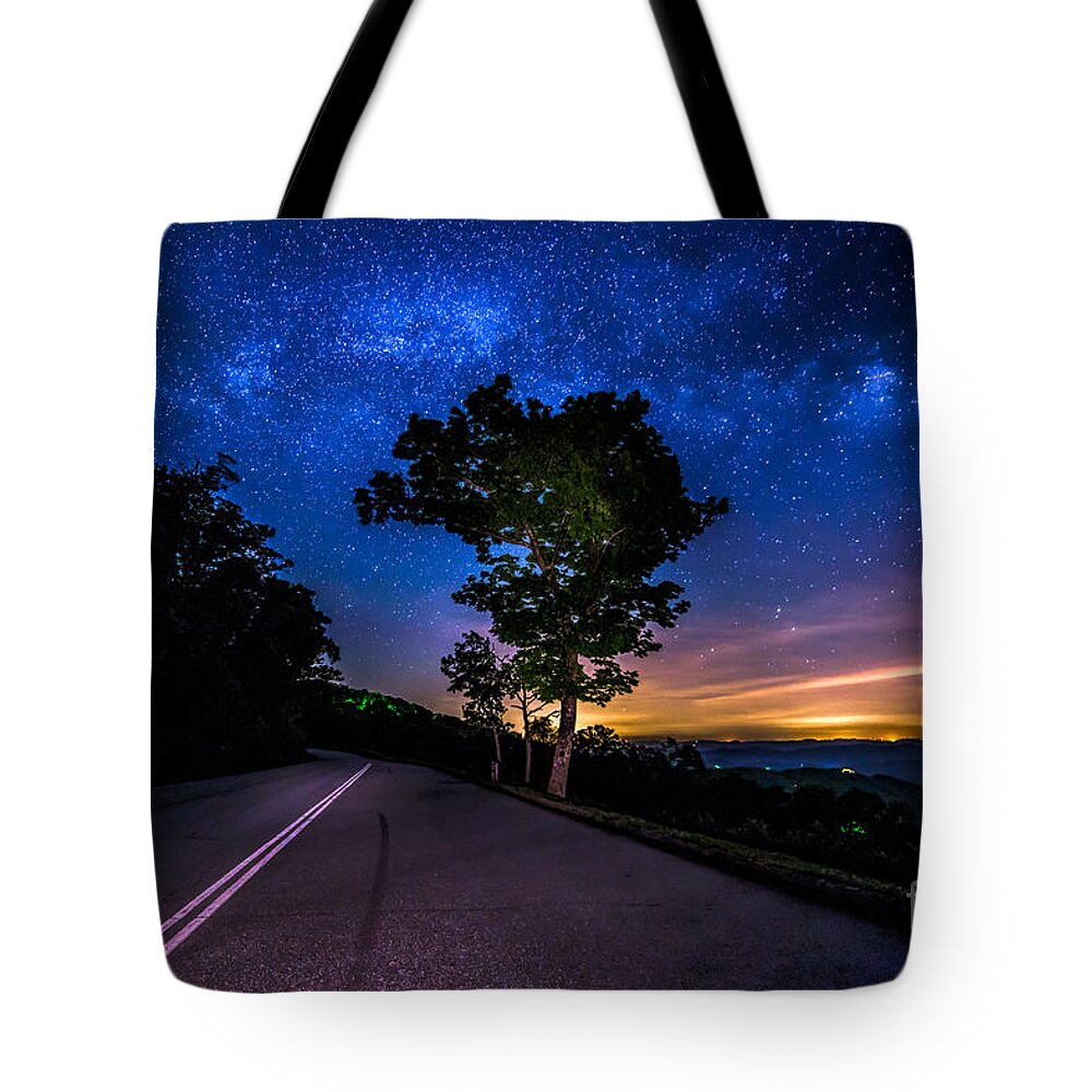 Summer Tote Bag featuring the photograph Summer Milky Way by Robert Loe